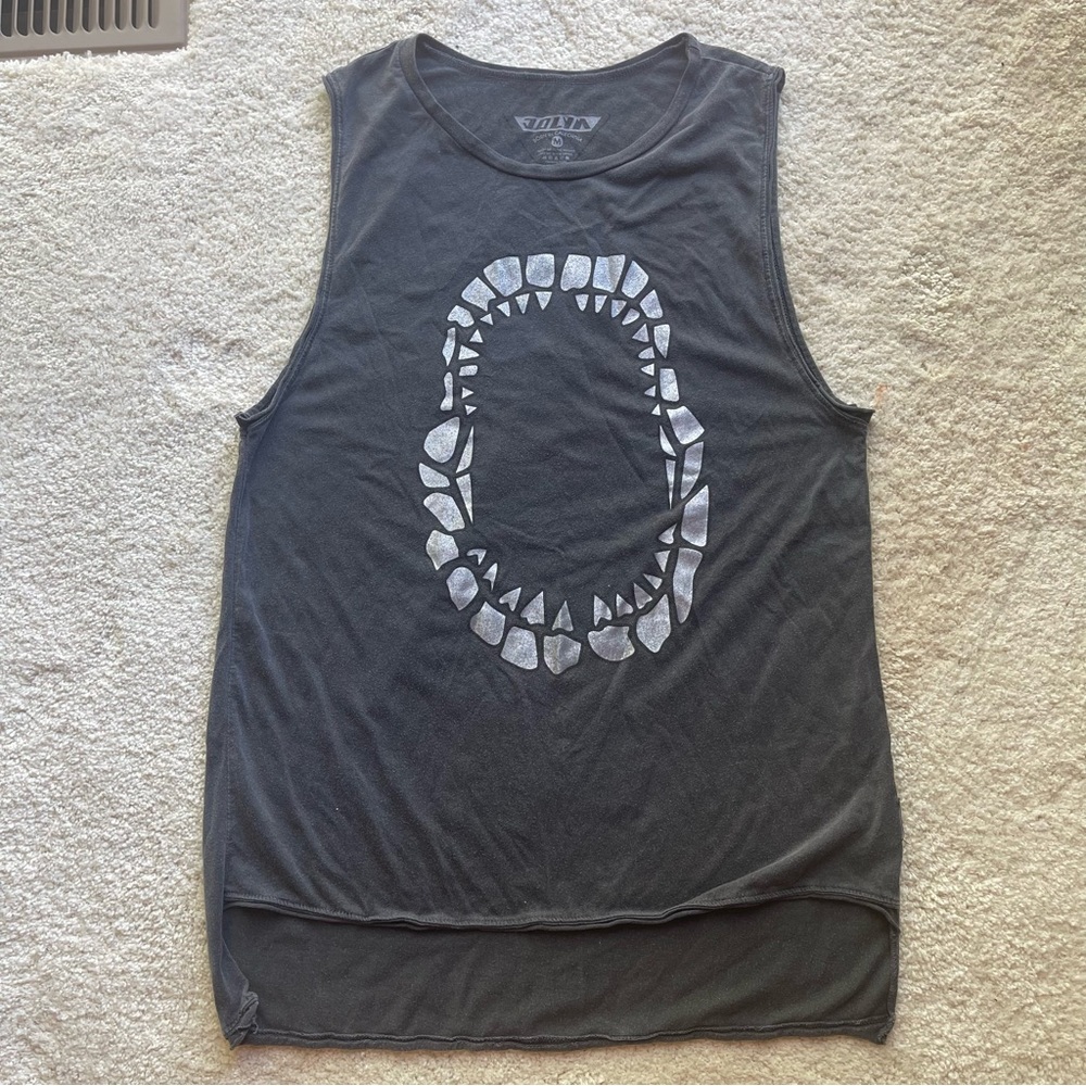 Jolyn shark bite muscle tank